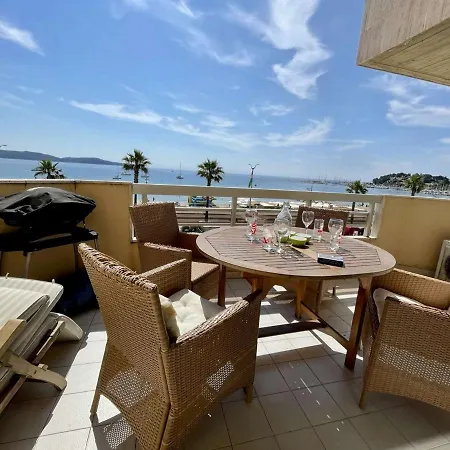 Superbe 2p Front De Pour 4 Pers Avec Terrasse - - Fr-1-226b-162 Cavalaire-sur-Mer